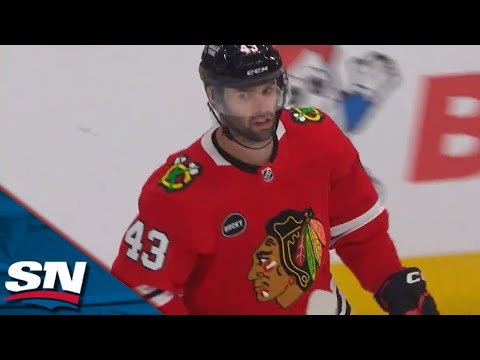 Colin Blackwell Puts On The Brake Before Rifling Home Opening Goal vs. Flames