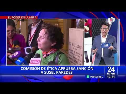 Susel Paredes: aprueban informe para sancionarla por llamar “brutos” e “idiotas” a congresistas