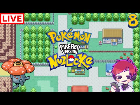 🔴LivePokemonFireRedNuzlocke:ต