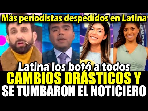 Gerson Taype anuncia su salida de Latina y Rodrigo revel auqe se tumbaron el noticiero x bajo rating