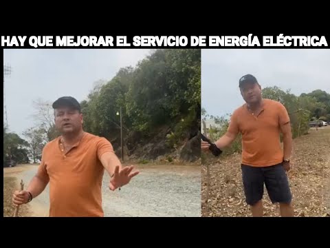 CRISTIAN ALVAREZ HAY QUE MEJORAR EL SERVICIO DE ENERGÍA ELÉCTRICA EN MUCHAS ZONAS DE GUATEMALA