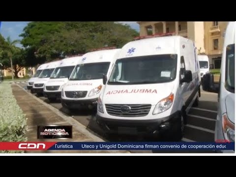 Presidente Abinader entrega 30 ambulancias para dar soporte a emergencias interhospitalarias