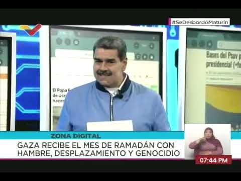 Maduro sobre Palestina y el Ramadán este 11 de marzo de 2024