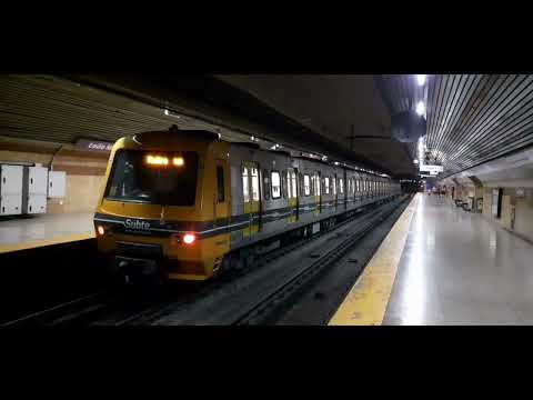 Alstom Metrópolis 100 en la estación Emilio Mitre (3)