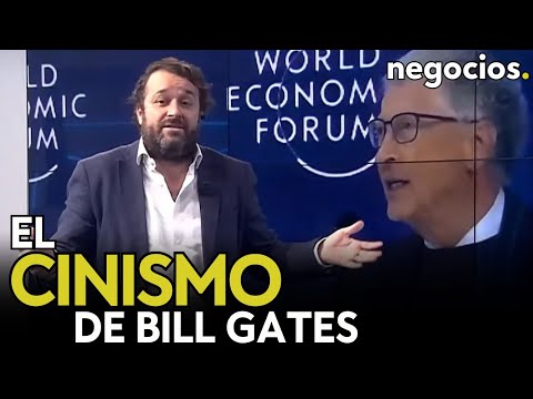 Davos, el cinismo económico de Bill Gates y los parches: hay que frenar el mensaje de privilegios