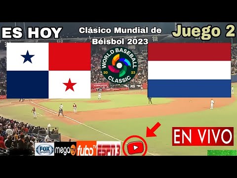 Panamá vs. Países Bajos en vivo, donde ver, a que hora juega Panamá vs. Holanda, beisbol fecha 2