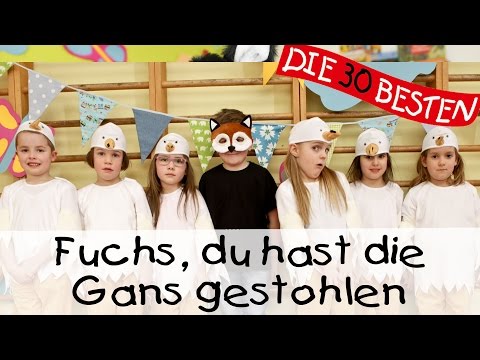 👩🏼 Fuchs, du hast die Gans gestohlen - Singen, Tanzen und Bewegen || Kinderlieder