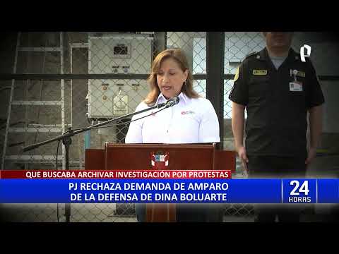 Dina Boluarte: PJ rechaza demanda de amparo que busca archivar investigación por protestas