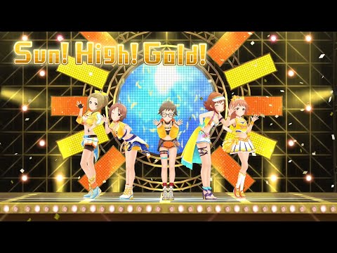 「デレステ」Sun！High！Gold！ (Game ver.) 北川真尋、斉藤洋子、西島櫂、真鍋いつき、若林智香 SSR