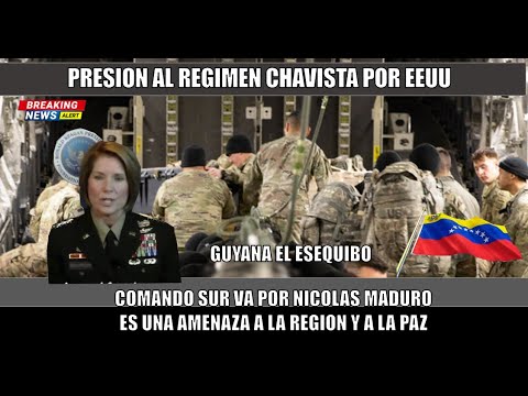 URGENTE! Comando Sur de EEUU Maduro amenaza la paz y la estabilidad de la regio?n VAMOS A DETENERLO