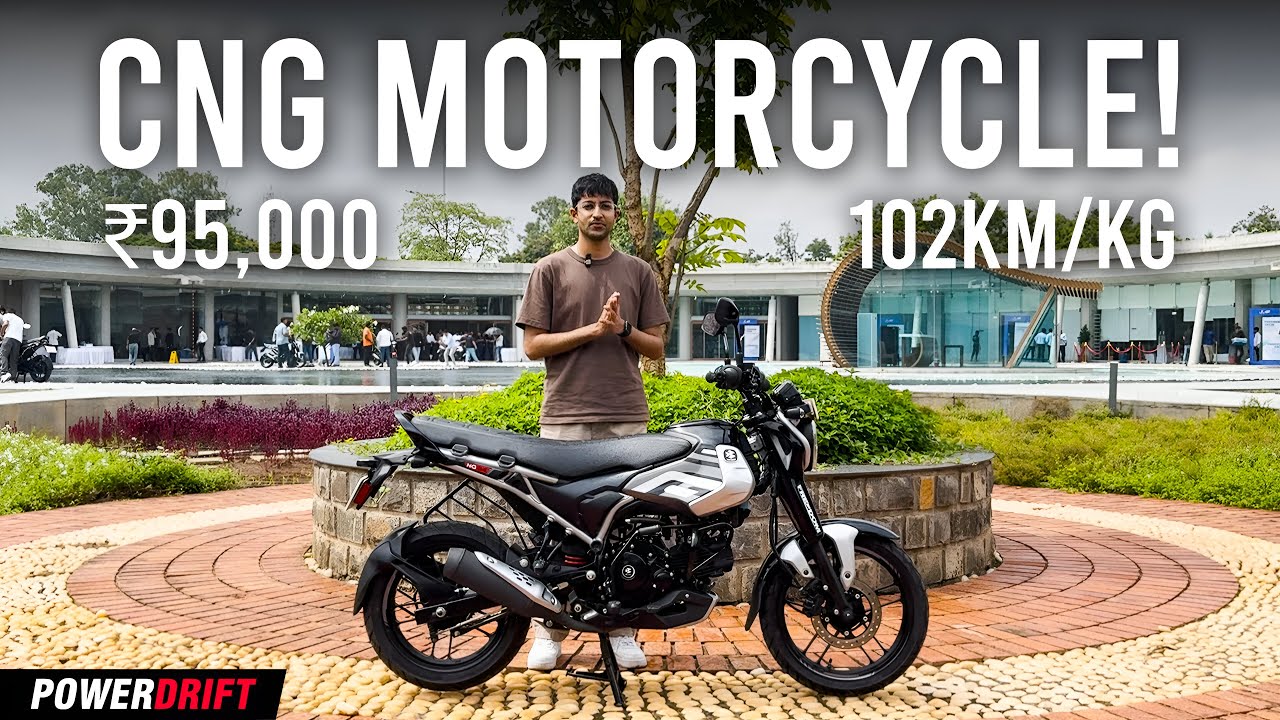 Bajaj Freedom CNG Bike launched at ?95,000 | PowerDrift QuickEase