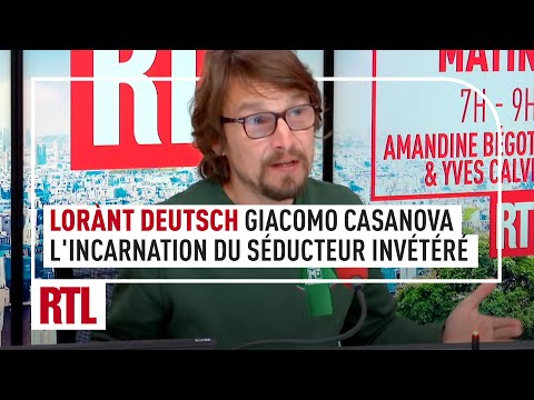 Lorànt Deutsch : Giacomo Casanova, l'incarnation du séducteur invétéré