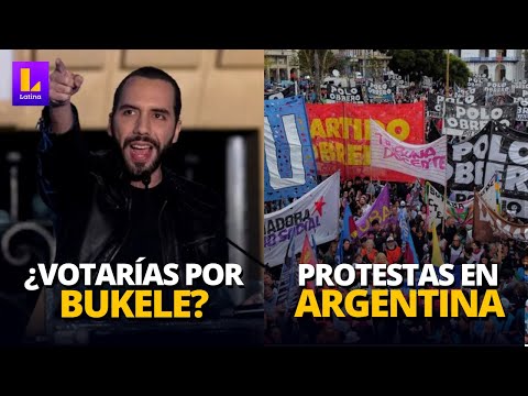 LATINA EN VIVO: PROTESTAS EN ARGENTINA EN VIVO Y LA RESPUESTA DE NICOLÁS MADURO A NOBOA