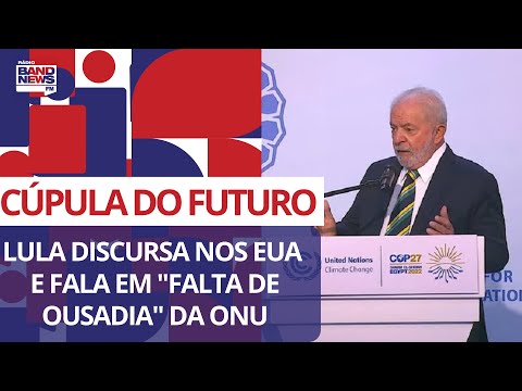 Na Cúpula do Futuro, Lula fala em “falta de ousadia” da ONU