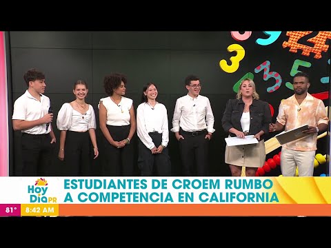 Estudiantes de CROEM representarán a Puerto Rico en competencia