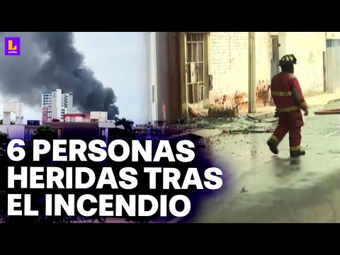 Heridos y afectados por el incendio en San Miguel: Autoridades detallan la magnitud de la tragedia