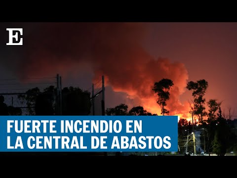 Se registra fuerte incendio en la Central de Abastos de Ciudad de México | EL PAÍS