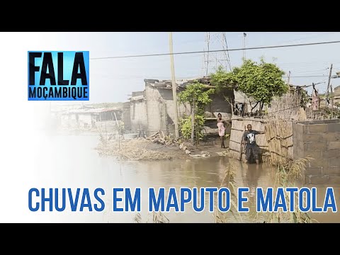 Cidades de Maputo e Matola arrastadas uma vez mais pelas inundações @PortalFM24