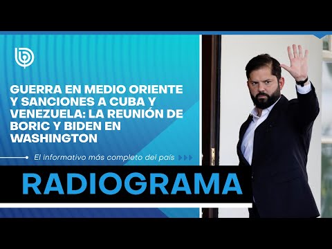 Guerra en Medio Oriente y sanciones a Cuba y Venezuela: la reunión de Boric y Biden en Washington