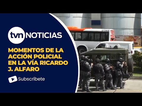 Acción Policial en Vivo: Tiroteo y Explosión en Ricardo J. Alfaro