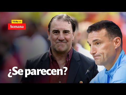 ¿SE PARECEN los DT Lionel Scaloni de Argentina y Néstor Lorenzo de Colombia? | SEMANA