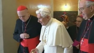 Pope Benedict XVI Departs From the Vatican