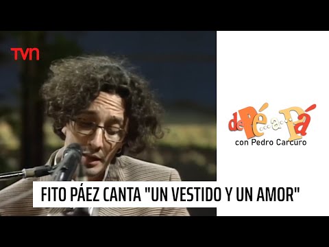 Fito Páez canta en vivo “Un vestido y un amor” | De Pé a Pá