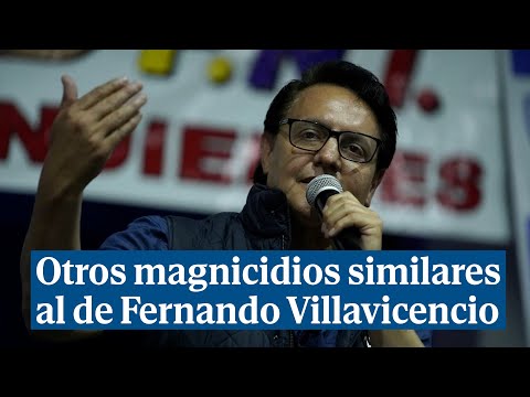 Otros atentados similares al magnicidio de Fernando Villavicencio