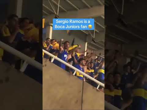 Sergio Ramos, fan de Boca Juniors  #shorts