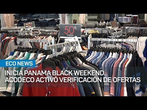 Inicia Panama Black Weekend. Acodeco activó verificación de ofertas | #EcoNews