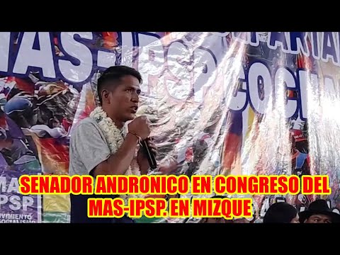 GOBERNADOR DE HUMBERTO SANCHEZ PARTICIPA DEL CONGRESO DEL MAS-IPSP...