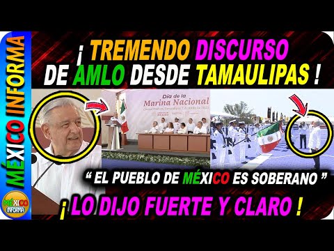 TREMENDO DISCURSO DE AMLO DESDE TAMAULIPAS. ESCUCHA LO QUE DIJO DEL PUEBLO DE MÉXICO
