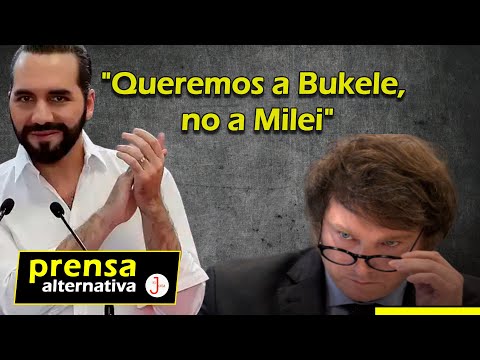 Argentinos lo exigen! Caos de Milei lo solucionará Bukele