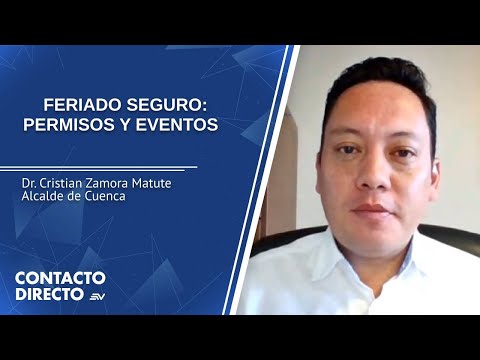 Entrevista con Cristian Zamora  - Alcalde de Cuenca | Contacto Directo | Ecuavisa