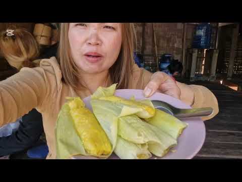 ข้าวโพ้ดหวานห่อกาบแบบไม่ใช้แป