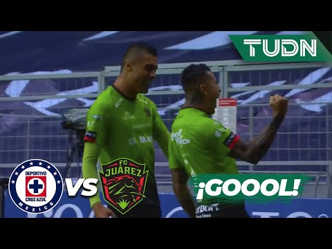 ¡Gol de vestidor! ¡Gol de Lezcano! | Cruz Azul 0-1 FC Juárez | Guard1anes 2020 Liga BBVA MX J5 |TUDN