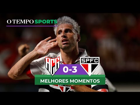 ATLÉTICO-GO 0 X 3 SÃO PAULO - Veja os melhores momentos do jogo