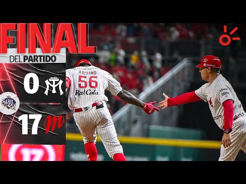 Sultanes (0-17) Diablos Rojos | Resumen Final | Juego 2 | Serie del Rey 2024