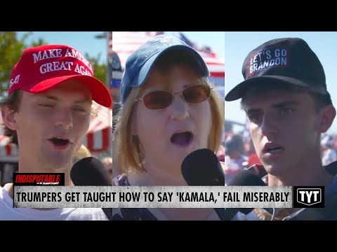 WATCH: Trumpers BUTCHER Kamala Harris' Name Despite Lessons