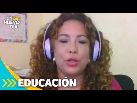 Viral: maestra llora por el desinterés de sus alumnos | Un Nuevo Día | Telemundo