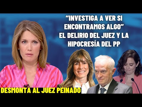 INTXAURRONDO DESMONTA la OFENSIVA del JUEZ Peinado contra BEGOÑA GÓMEZ y la HIPOCRESÍA del PP