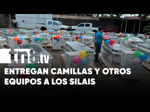 Entregan mobiliario y equipo hospitalario a los SILAIS de Nicaragua