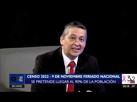 Gustavo Recalde con Iván Ojeda Director del INE Programa 64 - 23/OCTUBRE/2022