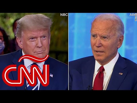 Las claves de los foros de Trump y Biden: qué dijeron la noche que no hubo segundo debate