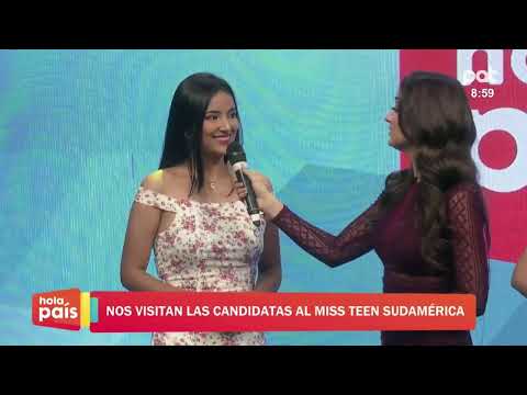 ¡Bienvenidas a todas las candidatas al Miss Teen Sudamérica!