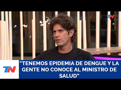 Tenemos epidemia de dengue y la gente no conoce al ministro de Salud: Martín Lousteau, senador
