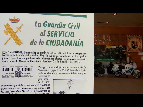 La historia de la Guardia Civil, encapsulada en una exposición en el World Trade Center de Barc