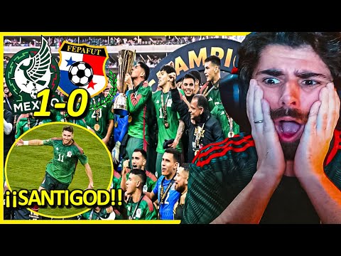 ¡¡¡CAMPEONES!!!  ESPAÑOL REACCIONA al MEXICO vs PANAMA (1-0) Final Copa Oro 2023