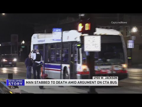 Man dies after stabbing on CTA bus in Austin