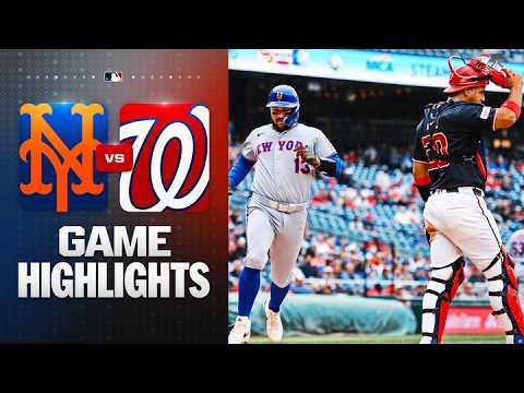 뉴욕 메츠 vs 워싱턴 내셔널스 경기 하이라이트 (5/21/26) | MLB 하이라이트